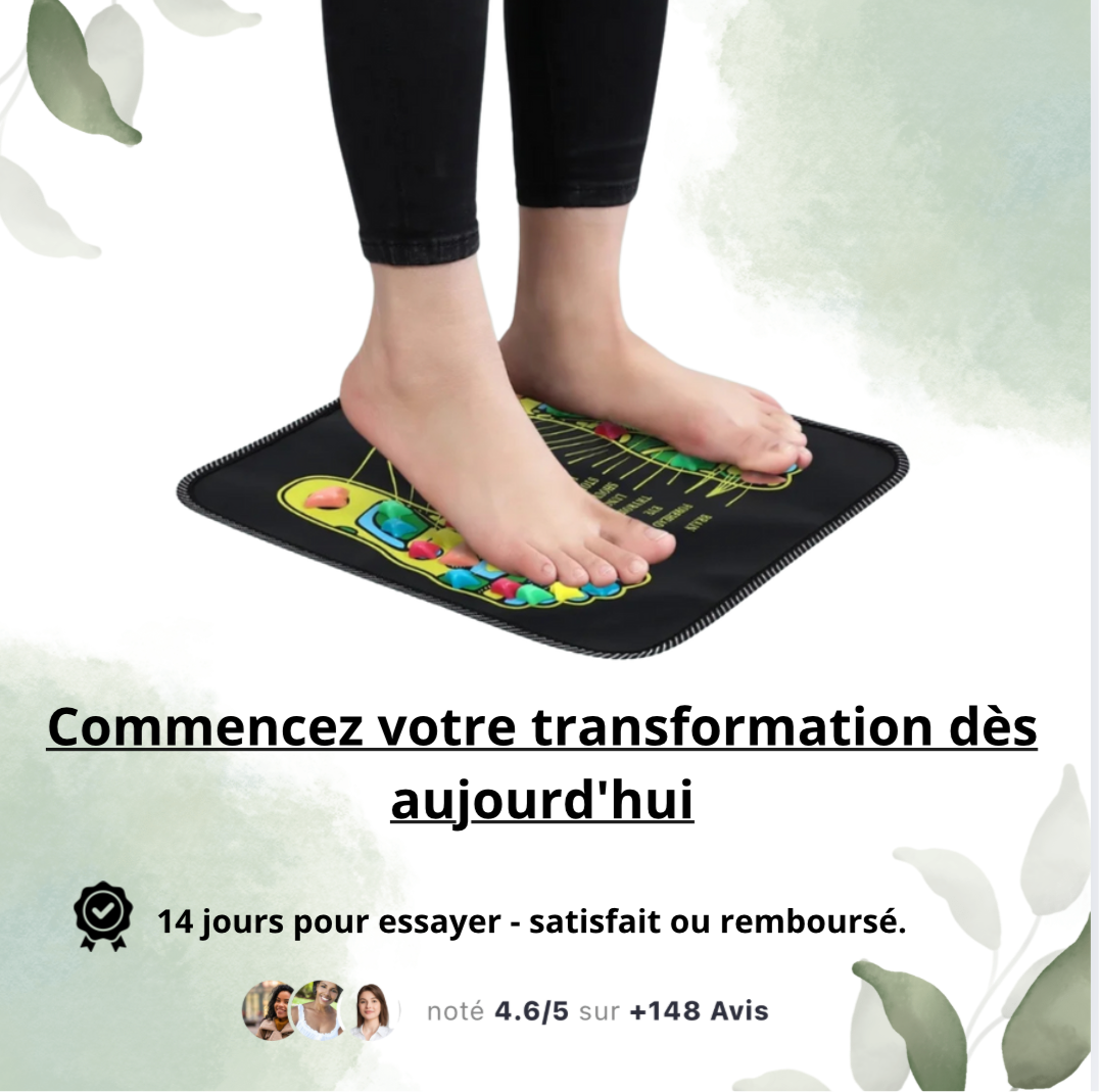 Tapis ZenMat™️ ciblé pieds